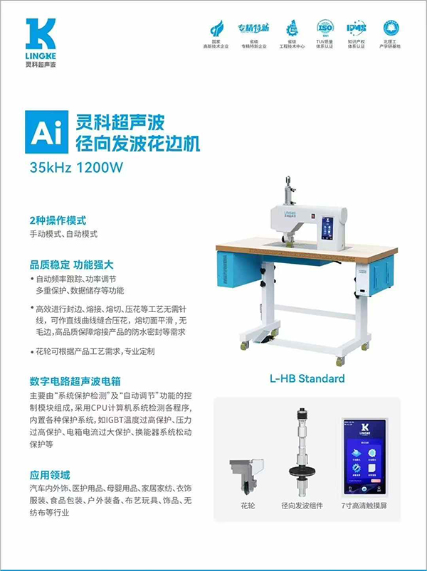 什么设备能轻松搞定缝合、花边、压花？径向发波花边机揭秘！